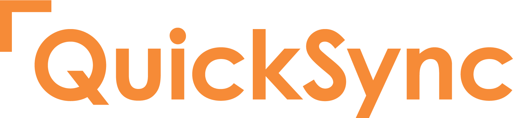 Quick Sync logo Orange